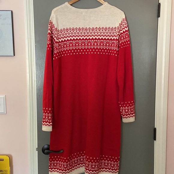 Lands End sweater dress, size XL - Picture 8 of 10